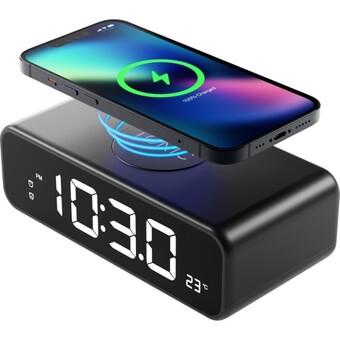 BIG W Tonic alarm clock + 10w wireless phone charger offer