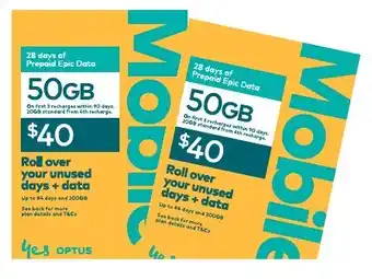 BIG W Optus $40 sim offer