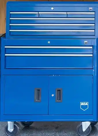SuperCheap Auto Sca 34” tool chest & roller combo offer