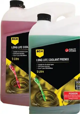 SuperCheap Auto Sca 5l premix coolants offer