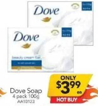 Cheap as Chips Dove soap offer