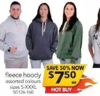 Cheap as Chips Fleece hoody offer