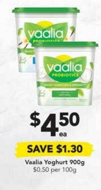 Drakes Vaalia yoghurt 900g offer
