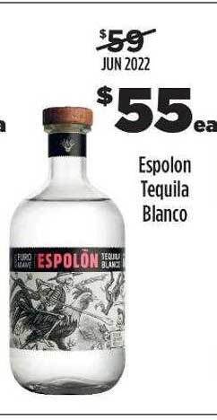 Liquorland Espolon tequila blanco offer