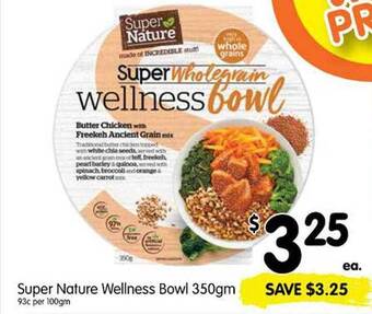 Spar Super nature wellness bowl offer