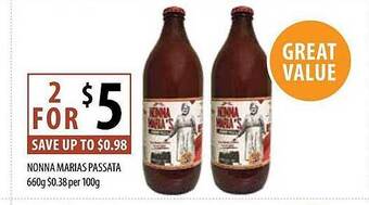 Nonna marias passata 660g