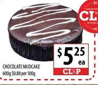 Supabarn Chocolate mudcake offer