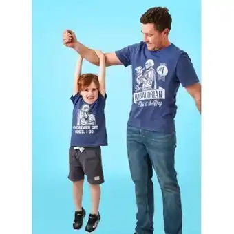 BIG W Mens & boys star wars apparel offer