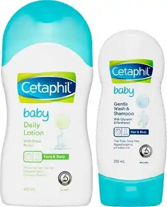 BIG W 30% off Selected Cetaphil Baby Toletries Range offer