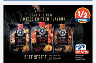 Foodland Red rock deli chef series chips 150-165g offer