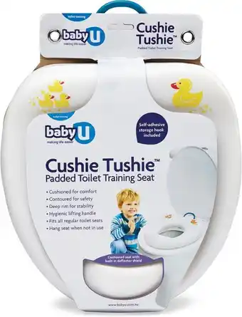 BIG W Baby U Cushie Tushie Padded Toilet Training Seat offer