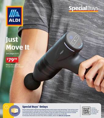 ALDI Fitness massage gun offer