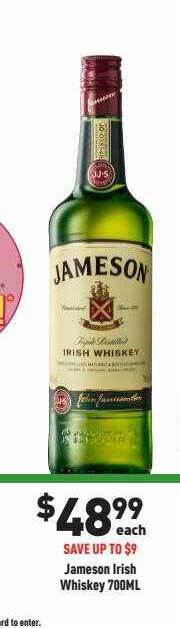 Jameson irish whiskey
