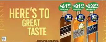 Liquor Legends Johnnie walker double 12yo johnnie walker gold reserve johnnie walker blue label 21yo offer