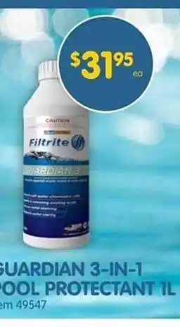 Clark Rubber Guaridan 3-in-1 pool protectant offer