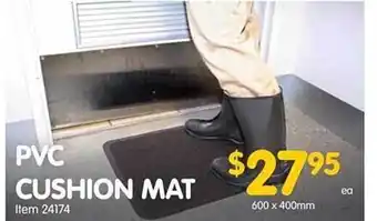 Pvc cushion mat
