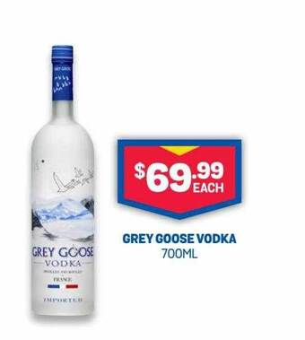 Grey goose vodka 700ml
