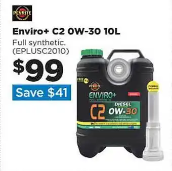 Repco Penrite enviro+ c2 ow-30 10l offer