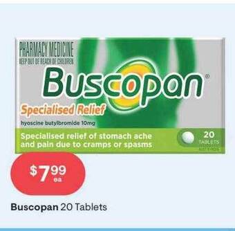 Discount Drug Stores Buscopan 20 tablets offer