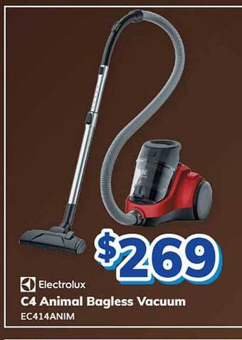 Electrolux c4 animal bagless vacuum 