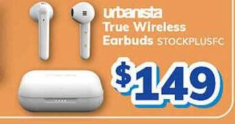 Urbanista true wireless earbuds stockplusfc