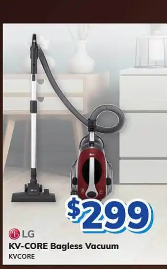 Bi-Rite Lg kv-core bagless vacuum kvcore offer