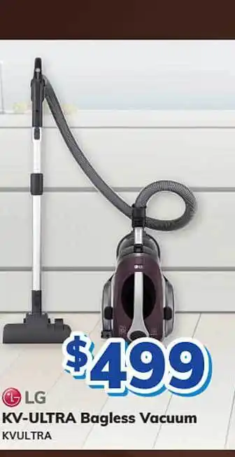Bi-Rite Lg kv-ultra bagless vacuum kvultra offer