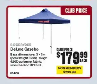 SuperCheap Auto Deluxe gazebo ridge ryder offer