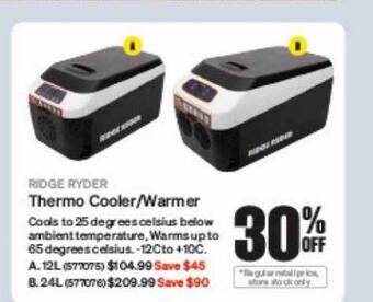 SuperCheap Auto Thermo cooler warmer offer