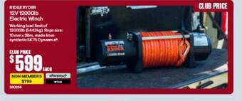 SuperCheap Auto Ridge ryder 12v 12000lb electric winch offer