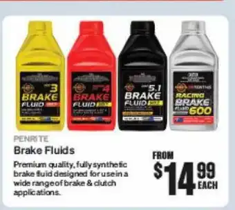 SuperCheap Auto Penrite brake fluids offer