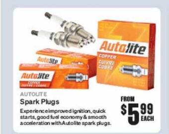 SuperCheap Auto Autolite spark plugs offer