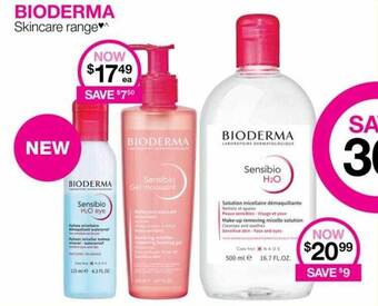 Priceline Bioderma skincare range offer