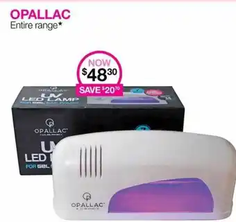 Priceline Opallac entire range offer