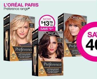 Priceline L'oréal paris preference range offer