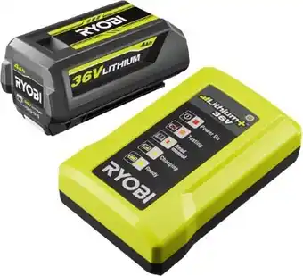 Bunnings Ryobi 36v 4.0ah battery & charger kit offer