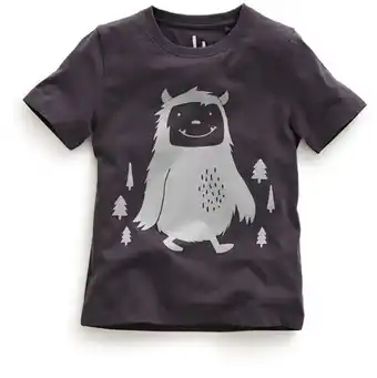 BIG W Brilliant Basics Print Tee -Charcoal offer