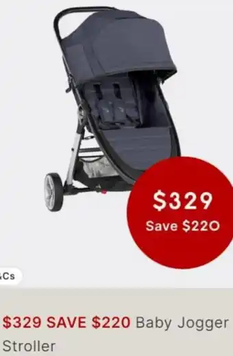Target Baby Jogger Stroller offer