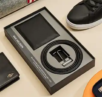 Myer Van heusen wallet and belt gift set offer