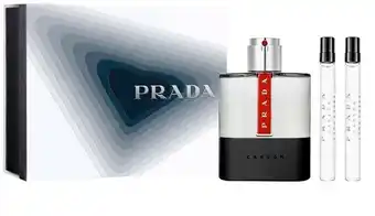 Myer Prada luna rossa carbon eau de toilette 100ml gift set offer