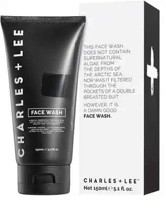 Charles + lee face wash 150ml