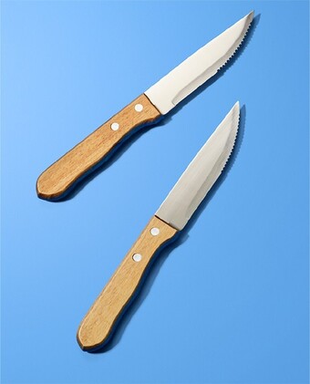 Myer The cooks collective steak knives set of 4 offer