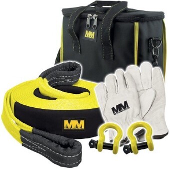 Anaconda Mean mother 5 piece recovery kit 8000 kg snatch strap offer