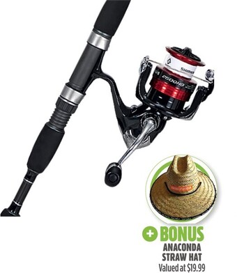 Anaconda Shimano sienna quickfire spin combo offer