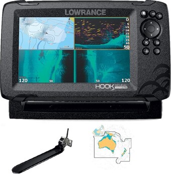 Anaconda Lowrance hook reveal 7 tripleshot fishfinder/gps combo offer