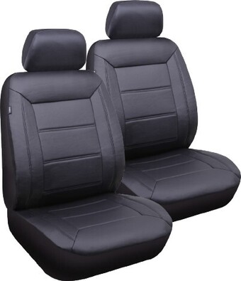 Autobarn Streetwize evolution leather look seat covers offer