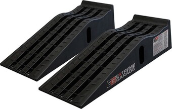 Autobarn Extreme garage 2400kg portable vehicle ramps offer