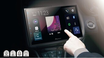 Autobarn Pioneer 6.8” 200w av carplay™ android auto receiver offer