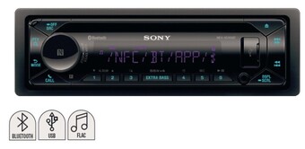 Autobarn Sony 220w bluetooth® cd receiver offer