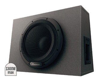 Autobarn Pioneer 12” subwoofer in custom sealed enclosure offer